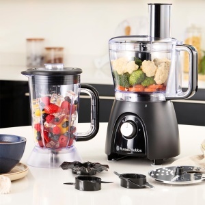 Robot de bucatarie Russell Hobbs Matte Charcoal, 900W, 2.3L, multifunctional - Img 9
