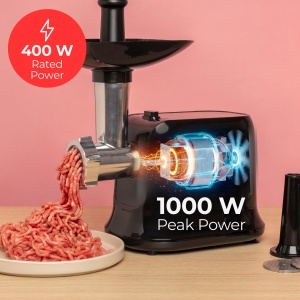 Robot de bucatarie Solac Mixo Grind 400 W 3 discuri din otel inoxidabil Functie de retur - Img 4