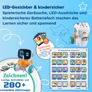 Robot de desen VTech Codi pentru copii 4-8 ani, creativ si interactiv - Img 5