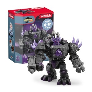 Robot de lupta Schleich ELDRADOR Schatten Master cu 17 piese, mobilitate si accesorii - Img 1