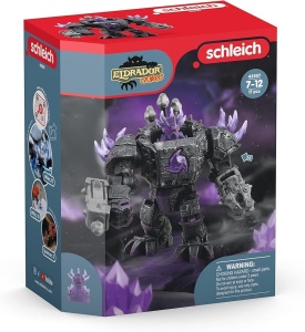 Robot de lupta Schleich ELDRADOR Schatten Master cu 17 piese, mobilitate si accesorii - Img 11