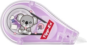 Rola corectoare BIC Tipp-Ex Vibbies Mini Pocket Mouse, 6 buc, 5 mm x 6 m, design animalute - Img 11