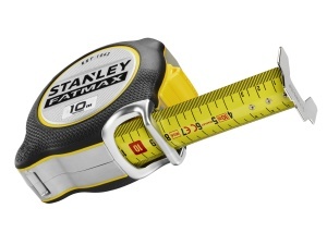 Rola de masurat STANLEY FATMAX XTREME 10m, cu frana de deget, 32mm, cu haken mare - Img 5