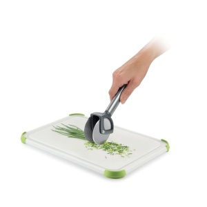 Rola pentru ierburi Tescoma Krauterroller GrandCHEF din inox si plastic, usor de utilizat - Img 2