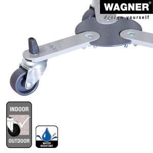 Rola pentru plante WAGNER Sun City SMALL, 75 kg, din otel, 22-33 cm - Img 4