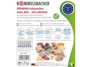 Rommelsbacher VRS 2060 Folii Vakuum BPA-Free 20x600cm Sous Vide Rezistente - Img 2