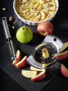 ROSLE Fruit Corer Carota de mere de inalta calitate pentru indepartarea miezurilor din fructe otel inoxidabil 1810 se poate spala in masina de spalat  - Img 2