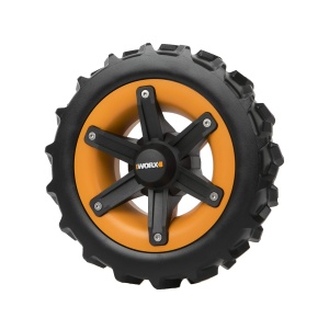Roti All-Terrain pentru robot de tuns iarba WORX WA0953, aderenta sporita, pentru teren inclinat pana la 22