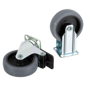 Roti TRIXIE 3988 pentru carucior 398714 9054, 4 bucati, cu sistem de blocare