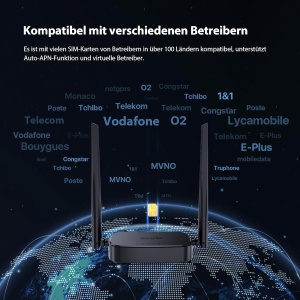 Router 4G Tenda 4G03 Pro, LTE, 150 Mbits, 300 Mbits WLAN - Img 7