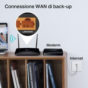 Router 4G TP-Link Archer MR402, Dual-Band AC1200, 150 Mbits, 4 Porturi - Img 5