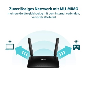 Router 4G TP-Link Archer MR600, 300 Mbits, 4 porturi Gigabit, Dualband - Img 5