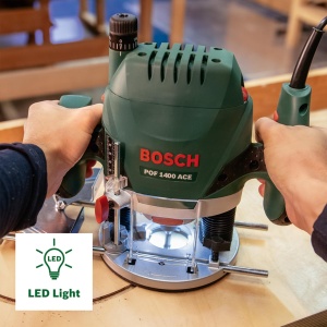 Router Bosch POF 1400 ACE (1.400 wati, in carcasa) - Img 4
