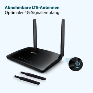 Router LTE TP-Link TL-MR6400, 4G, 150 Mbits, 4 porturi Ethernet - Img 4