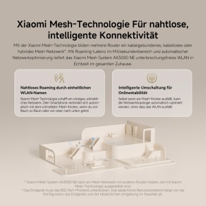 Router WiFi 6 Xiaomi AX3000 NE - Gigabit, Mesh, 256MB RAM - Img 2