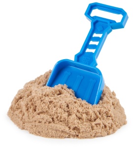 Rubble & Crew - Set de figurine de actiune cu figurine de caine Charger & Wheeler, 2 jucarii de constructie si 85g Kinetic Sand Build-it-Sand, jucarii potrivite pentru copiii de la 3 ani si mai mari - Img 4