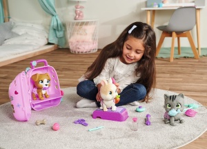 Rucsac 2-in-1 Simba Pamper Petz Vetpack Kit Veterinar cu Accesorii Roz pentru Copii 3 - Img 5