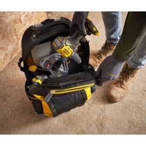 Rucsac de lucru Stanley FatMax 36x23x54 cm, impermeabil, nylon 600 Denier, negru - Img 6