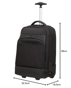 Rucsac laptop Samsonite Mysight, 17.3 inch, cu roti, 25.5 L, negru - Img 11
