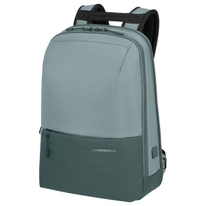 Rucsac laptop Samsonite Stackd Biz 141 inch 15L USB Verde Forest - Img 4