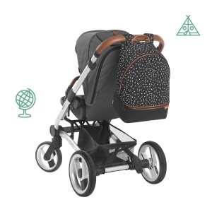Rucsac pentru scutece Badabulle Casual Go, capacitate 21 l, design unisex - Img 6