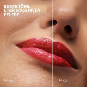 Ruj hidratant NIVEA Caring Beauty 3in1 Red 4,8g - SPF 30, 24h hidratare - Img 6