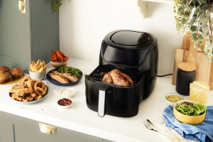 Russell Hobbs Air Fryer XXL 8L Rapid AirFryer [carcasa compacta, 7 functii de gatit, 10 programe] SatisFry (poate fi spalat in masina de spalat vase, max 220degC, friteuza fara ulei, gratar, coacere, prajire) 27170-56 - Img 7