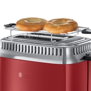 Russell Hobbs Retro Toaster 21680-56 Rosu 1300W Functie Lift and Look - Img 3