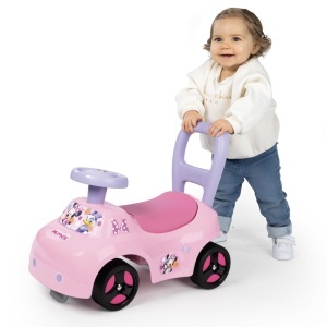 Rutscher pentru copii Smoby Minnie Maus, design ergonomic, cu suport spate si stocare - Img 5
