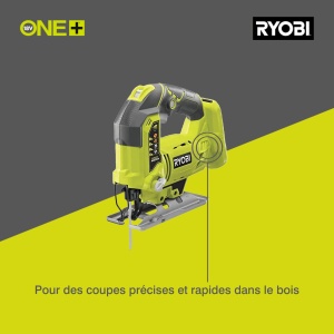 Ryobi Ferastrau pendular cu acumulator R18JS-0 fara baterie si incarcator, 18 V, 1 bucata, negru/verde, 5133002158 - Img 9
