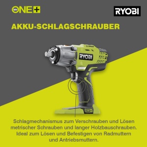 RYOBI R18IW3-0 Impact Driver 18V 400Nm LED 3 Trepte - Img 2