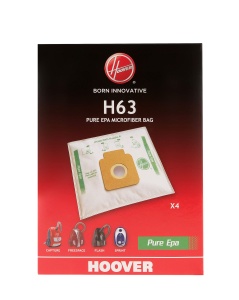 Sac aspirator Hoover H63, microfibra, 3 seturi x 4 bucati, filtru Pure EPA, compatibil cu aspiratoare Hoover - Img 3