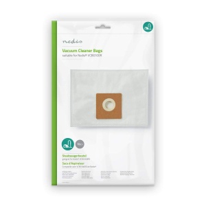 Sac de aspirator NEDIS VCBG100xx - 10 bucati - Syntetic - Alb - Img 2