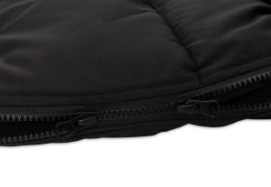 Sac de dormit pentru bebelusi Jollein Puffed, negru, pentru scaune auto si carucioare - Img 4