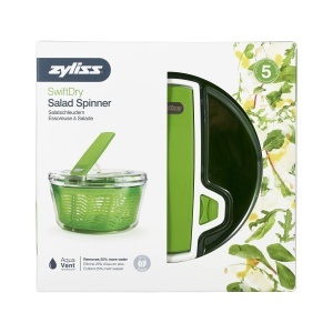 Salatiera cu uscator Zyliss Swift Dry E940013, 6L, Plastic, Verde, AquaVent - Img 2