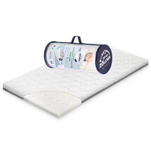 Saltea calatorie Julius Zollner Travelsoft Premium, 60x120 cm, certificat OEKO-TEX