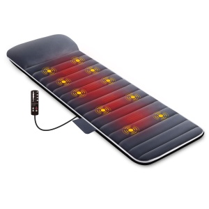 Saltea de Masaj Snailax cu 10 Motoare de Vibratie si 4 Perne Termice