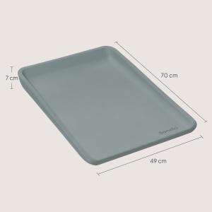 Saltea pentru schimbat bebelusi Lionelo Megs, 70x49 cm, impermeabila, usor de curatat - Img 10
