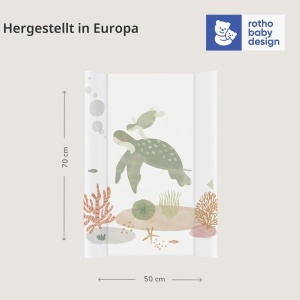 Saltea pentru schimbat scutece Rotho Babydesign 50 x 70 cm impermeabila Sea Life - Img 7