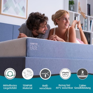 Saltea TEMPUR Ease 90 x 200 cm, inaltime 18 cm, confort mediu - Img 3