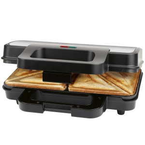 Sandwich Maker ProfiCook PC ST 1315, 900W, Placi Mari pentru XXL-Toasts