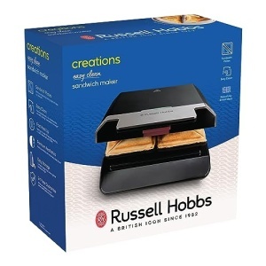 Sandwich Maker Russell Hobbs Placi antiaderente durabile Prajitor de paine sandwich usor de curatat incalzire rapida fara BPA curatare usoara depozita - Img 10