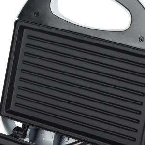 Sandwich Maker Tristar SA-3050 gratar de contact cu lungime cablu de 07 m 750 wati suprafata de gratar de 22x13 cm acoperit antiaderent cu indicator l - Img 2