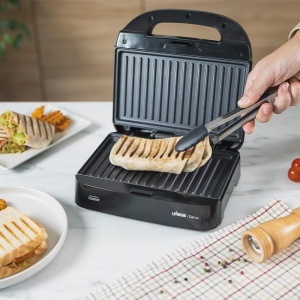 Sandwich Maker Ufesa Sierra, 750W, Capacitate 2 Panini, Design Compact - Img 2