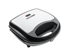 Sandwich-Toaster Concept SV3031, 700 W, inoxnegru, placi antiaderente