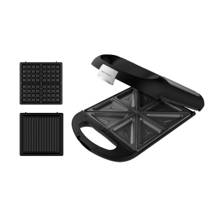 Sandwichmaker Cecotec RocknToast Family 3in1 1500W Placi Intersanjabile