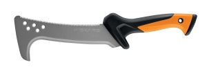 Sapa Fiskars 1051233, 45 cm, cu lama de 23 cm, negruorange