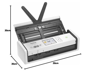 Scanner documente Brother ADS-1800W, Wi-Fi, 30 paginimin, portabil - Img 10