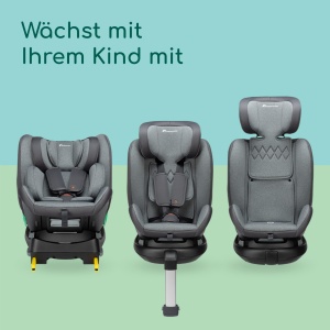 Scaun auto Bebeconfort EvolveFix Plus i-Size, 0-12 ani, 40-150 cm, Rotativ 360 - Img 3