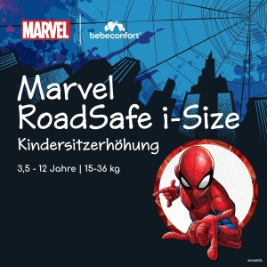 Scaun auto Bebeconfort Marvel RoadSafe i-Size, 3.5-12 ani, design Spider-Man, usor si pliabil - Img 2